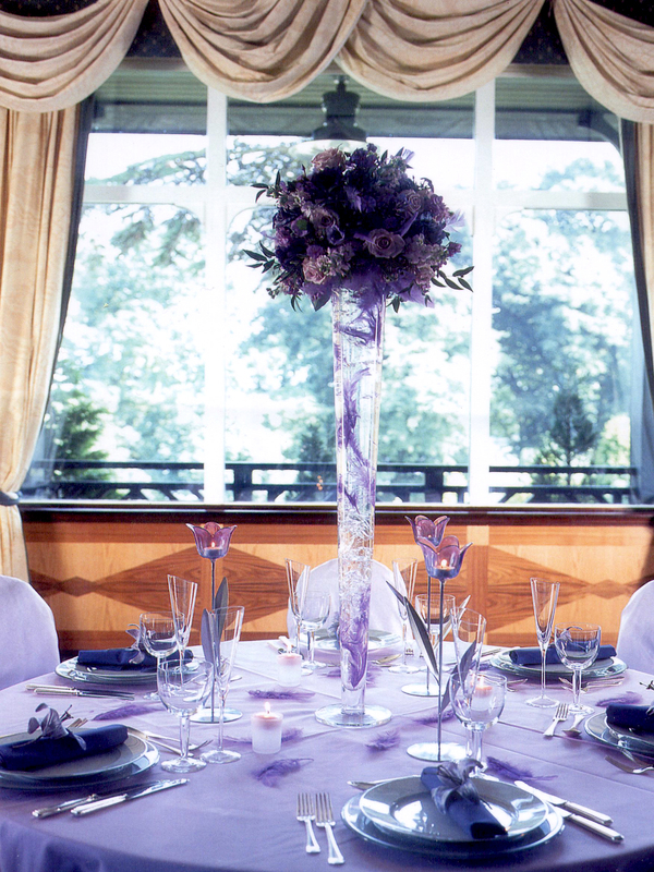 8 - Tall Vase with Fresh Flower Display
